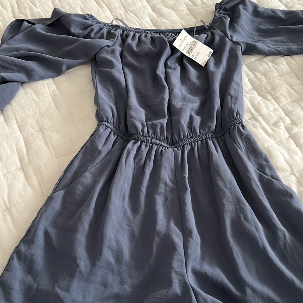 Dusty Blue, Romper Size Xs, Brand New from Nordstrom
